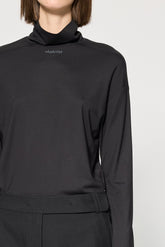HIGH NECK RAYON TOP